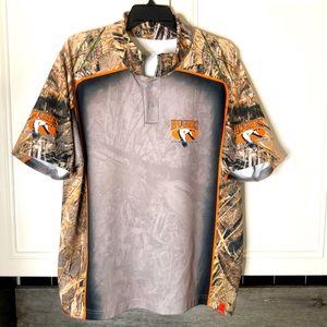 Atomic Hughes Waterfowl Systems Goose hunting short sleeve shirt Size XL